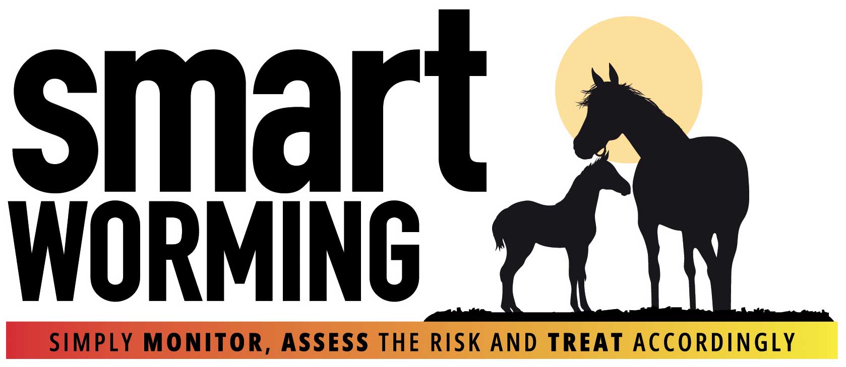 Smart worming logo, Simply Monitor, Assess the Risk and Treat Accordingly